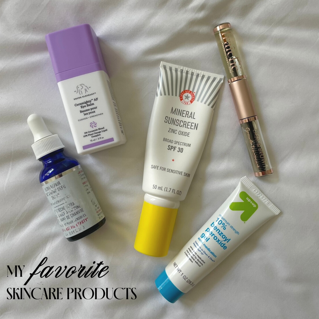 MY FAVORITE SKINCARE PRODUCTS RN