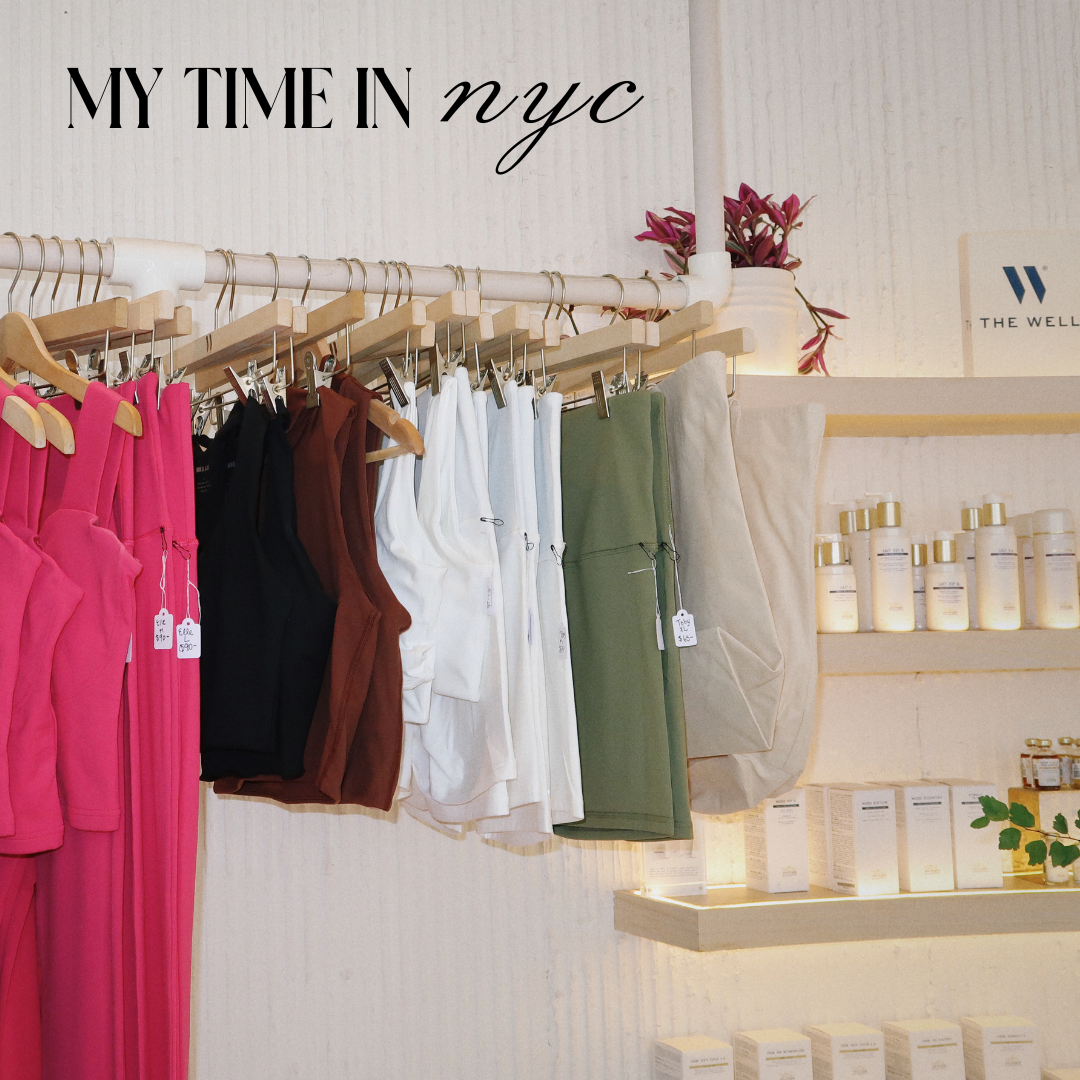 MY TIME IN NYC