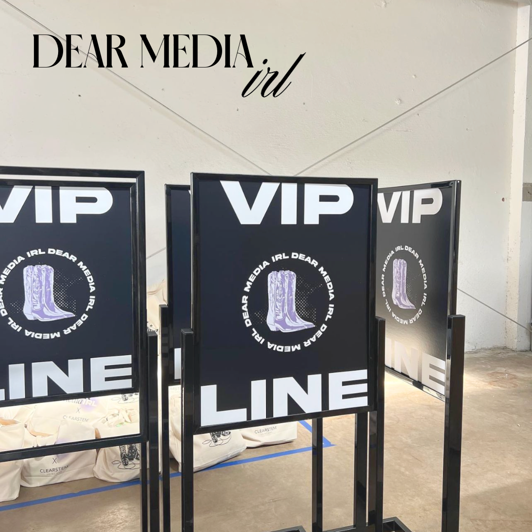 DEAR MEDIA EVENT RECAP & TRAVELING ALONE