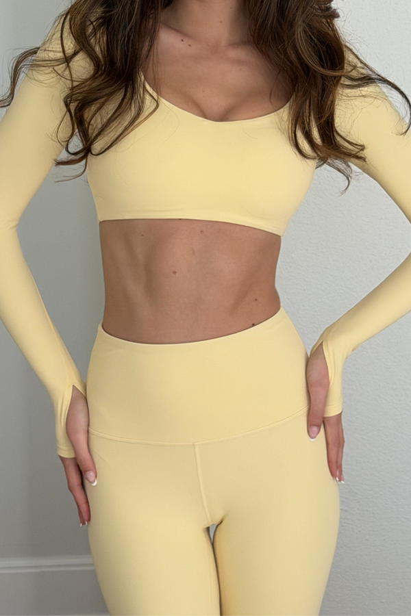 Honey Glow Band Leggings
